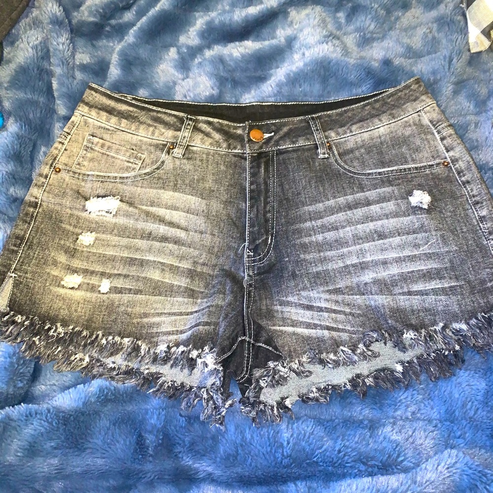Black shorts